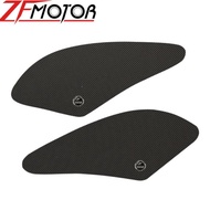 Motorcycle Protector Anti slip Fiber Tank Pad tank Side Traction Sticker For Kawasaki NINJA ZX-6R ZX