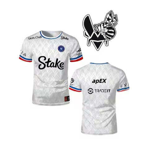 2025 Vitality Team CS2 EPL Championship T-shirt ZywOo Fans Customized Fashion Street Outdoor Breatha