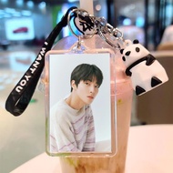 Hwang In Youp Photo Acrylic Keychain Panda