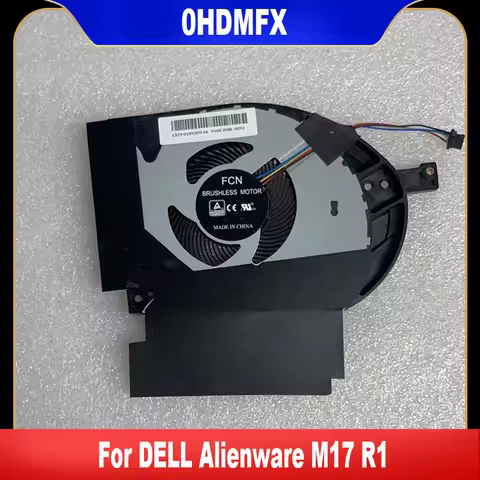 0HDMFX New Original For DELL Alienware M17 R1 Laptop Cooling Fan Cooler Fan HDMFX CN-0HDMFX High Qua