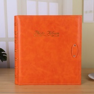 PU Leather 6" 4D Loose-Leaf Photo Album | 500 Photos Capacity Gift for Family TEVB