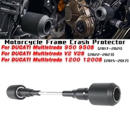 แผ่นป้องกันการชนสำหรับรถจักรยานยนต์ DUCATI Multistrada 950 /950S V2หลายชั้น/V2S มัลติสตราดา1200 /120