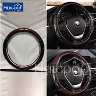 Steering Wheel Cover Universal Car Steering Wheel Cover 37-38CM Elastic Leather Fiber Car Steering W