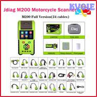 KVOIE OBD2เครื่องอ่านโค้ดรถมอเตอร์ไซค์ M200 JDiag วินิจฉัยเครื่องมือสแกน ABS ชัดเจนรหัสความผิดปกติสำหรับ BM-W ฮอนด้ายามาฮ่าคาวาซากิ Suzuki HREWE