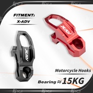 For Honda X-ADV 750 XADV Motorcycle Hook Hanger Modified Brake Master Cylinder Bag Helmet Holder Clamp Bracket Accessories