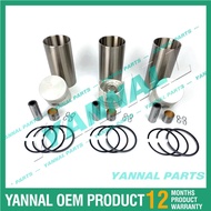 STD  Piston Kit With Liner For Kubota D750 D750-B Kubota B5200 B7100 Tractor