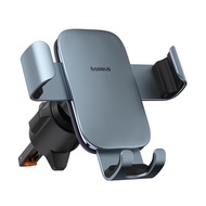 Baseus Car Phone Holder For Car Air Vent Mount Phone Holder Stand For i Phone Samsung Metal Gravity Mobile Phone Holder Adjustable Tail Clip