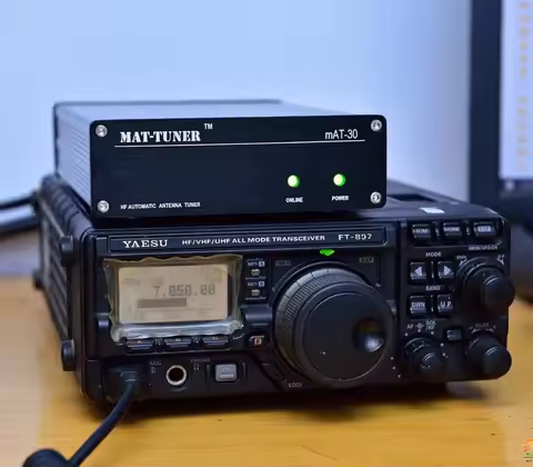 New Version MAT-30 120W HF Automatic Auto-tuner Auto Tuner Automatic Antenna Tuner for Yaesu Ham Rad