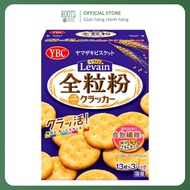 YBC - Whole Grain Crackers, Levain, Whole Grain Crackers, 3 Packs (120.9g)