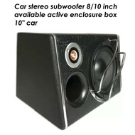 car box active subwoofer 8inch/10inch