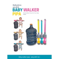 Baby Walker Pipe baby walking learning tool, baby push walker, baby push toy, portable baby walker B