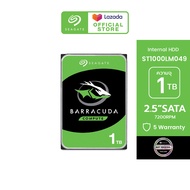 SEAGATE BaraCuda Pro 2.5" HDD ST1000LM049 / 1TB / 7200RPM / C/128MB / SATA 6GB/s (ฮาร์ดดิสก์พกพา)
