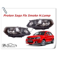 Ready Stock🔥 Depo Proton Saga Flx Fl Sv Head Lamp 2 pcs Lampu Besar Black