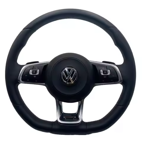 Anti-Slip Microfiber Leather Car Steering Wheel Cover For Volkswagen VW Golf7 GTI GolfR MK7 VW Polo 