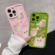 cat Phone Case Compatible for iPhone 15 11 14 Pro Max 13 12 MINI XS X XR 6S 7 8 PLUS SE 2020 Soft Frosted Full Coverage Casing