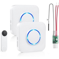 Satisure Wireless Doorbell Chime for Google Nest Doorbell (Wired, 2nd Gen& 3rd Gen) Doorbell Extende