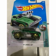 (D7) Mattel Hotwheels 69 Camaro Z28 GREEN Price for 1