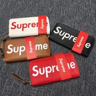 [ READY STOCK ] LONG BRANDED STYLE WALLET SUPREME