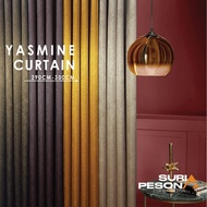 SURIAPESONA Yasmine Mix Curtain (290CM-300CM) Blackout Curtain Window Tingkap Langsir Murah Hook Eye