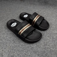 JUNE.21 x FRO 39-43 Men's Slide Sandals Proslide Elvio 2.0 Black - Men's Slippers - Casual Men's San