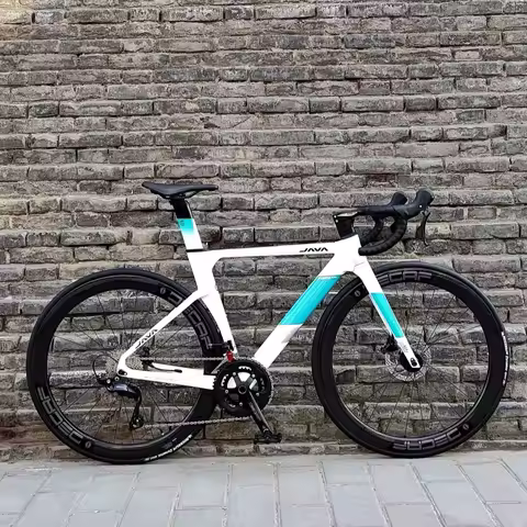 2025 Original JAVA FUOCO6 TOP 105 Carbon Fiber Road Bike 24 Speeds Disc Brakes 700C Racing Bike UCI