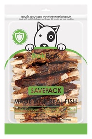 Bok Bok Pet Munchies เซ็ตเนื้อพันกระดูก 300 กรัม 6ถุง