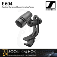 SENNHEISER E 604 Cardioid Dynamic Microphone For Toms (E604)