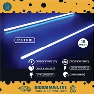 [BERKUALITI] F18 T8 BL- 18W Florescent UV Bulb Tube, Mentol, Bulb Tubes, Blue Light, Kills Bacteria,