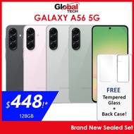 Samsung Galaxy A56 5G (128GB+8GB) (256GB+12GB) NFC | ESIM (FREE : TEMPERED GLASS + BACK CASE)