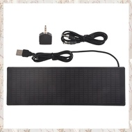 P3(MDQS) LED Music Spectrum Rhythm Lights Voice Sensor 1624 RGB Atmosphere Level Indicator with Cloc