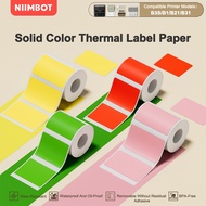 NIIMBOT B21/B1/B31/B3S Color Thermal Label Printing Paper for Home Classified Self-Adhesive Paper