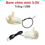 3-5V mini submersible pump, small capacity water pump