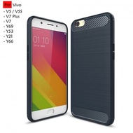 Vivo V7 Plus V5 Y66 V5S Y53 Y21 Y69 TPU Soft Hairline Case Cover Casing