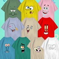 Adult and Children's T-shirts | Family T-shirts | Unisex couple t-shirt Spongb0b Patr1ck Pl4nkt0n S4