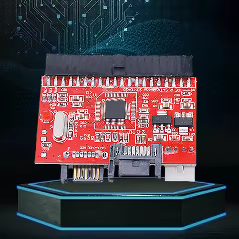 IDE To SATA HDD Adapter JM20330 SATA To IDE Converter Adapter Serial To Parallel with 7-pin SATA Dat
