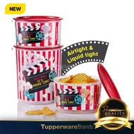 Tupperware Movie Snack One Touch Set / Canister / Containers / Food Storage / One Touch Topper