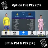 PES 2019 PS4 PS5 Option File PES 2019 | Summer 2024 Full Transfer