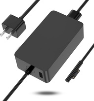PowerHOOD 15V 4A AC Adapter Compatible with Microsoft Surface Pro, Surface Go, Surface Book, Surface