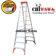 Winner 10 Steps Aluminium Double Sided TanglePruf Ladder Tangga Lipat