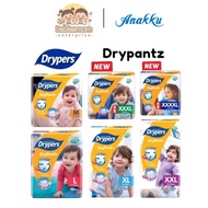 Drypers Dry Pantz Pants (M Size/ L Size/ XL Size/ XXL Size/ XXXL Size/ XXXXL Size)