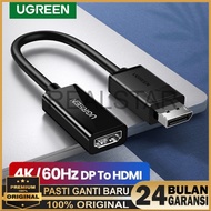 Ugreen Display Port to HDMI Cable 4K / 60HZ / 30HZ- Ugreen 40363 70694 Adapter DP to HDMI Female