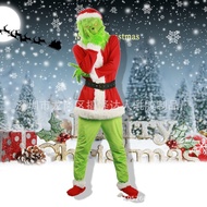 Christmas Costume Grinch Costume Green Furry Grinch Mask The Green Grinch Funny