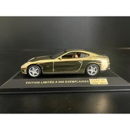 1/43 IXO FERRARI SCAGLIETTI 612 Electroplating Version FERRARI 612 SCAGLIETTI Gold Electroplating Ve