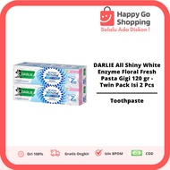 DARLIE All Shiny White Enzyme Floral Fresh Toothpaste 120g - Twin Pack Contains 2 Pcs