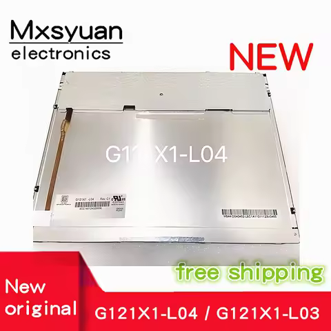 1PCS/LOT 100%New original test LCD SCREEN G121X1-L04 G121X1-L03 12.1 inch Electronic Components