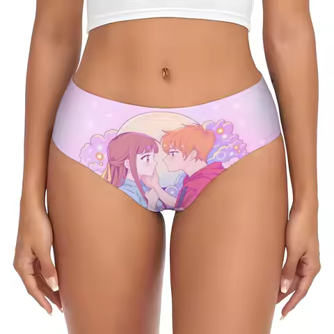 Women D-Fruits B-Basket Tohru Honda Kyo Sohma Brief Panties Female Comfort Anime Underwear Underpant