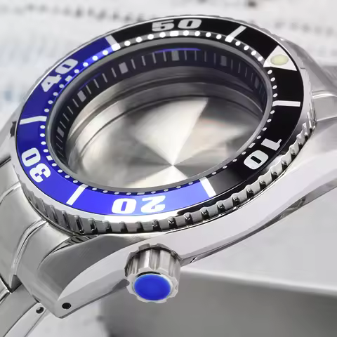 HEIMDALLR MM200 Watch Case Stainless Steel SBDC/Sumo Case Sapphire Glass For NH35/36 Automatic Movem