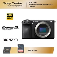 Sony Alpha ILCE-6700 α6700 Premium E-mount APS-C Camera ILCE-6700/ ILCE-6700L/ ILCE-6700M