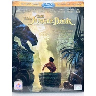 Blu-ray 2D + 3D : The Jungle Book (2016) Live Action "Bill Murray Idris Elba Scarlett Johansson"