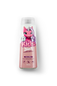 OC NATURALS KIDS 3IN1 CONDITIONING SHAMPOO & BODY WASH BERRY BLISS 400ML